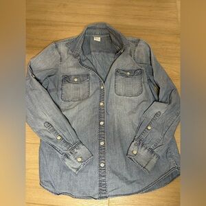 J. Crew Women’s Denim Chambray Button Down